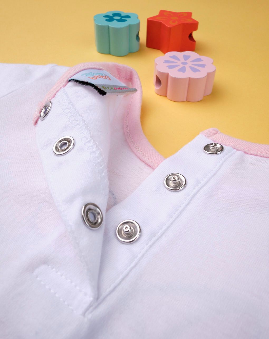 T-shirt λευκό minou για κορίτσι - Prénatal