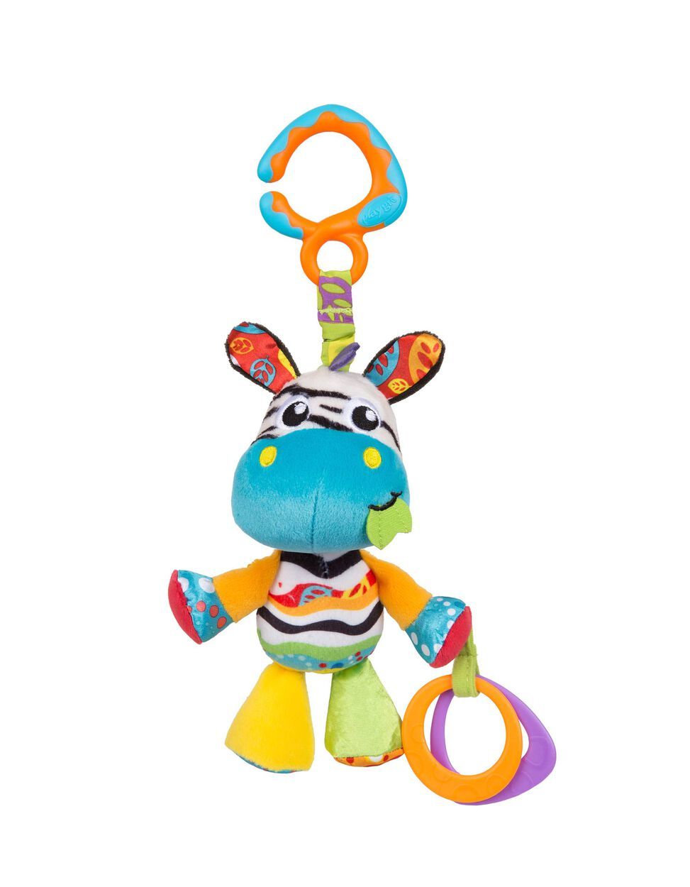 Playgro zoe zebra munchimal-κρεμαστό παιχνίδι καροτσιού - Playgro