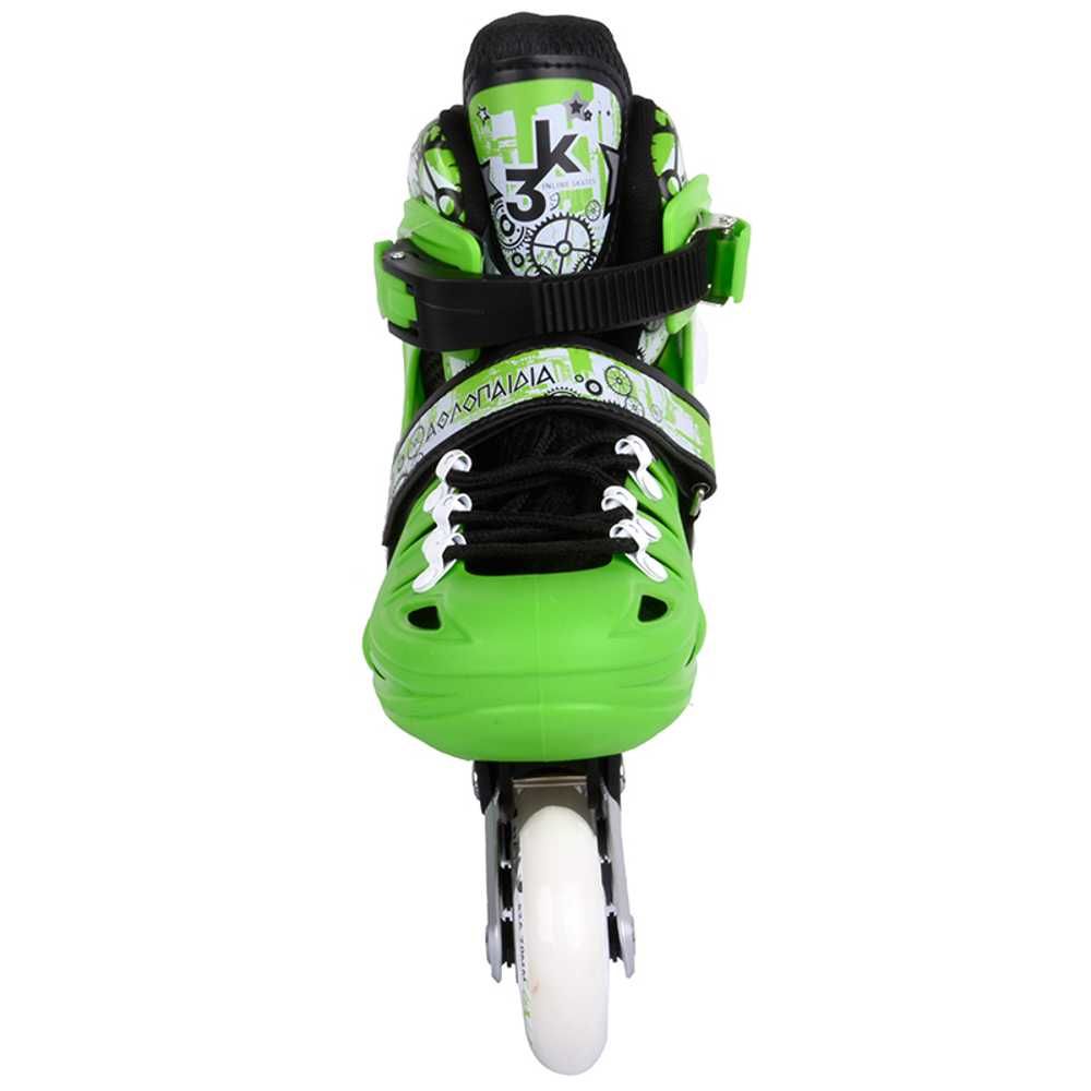 αθλοπαιδια πατίνια rollers αυξομειούμενα no.31-34 πράσινα 002.10305/grn/31 - ΑΘΛΟΠΑΙΔΙΑ