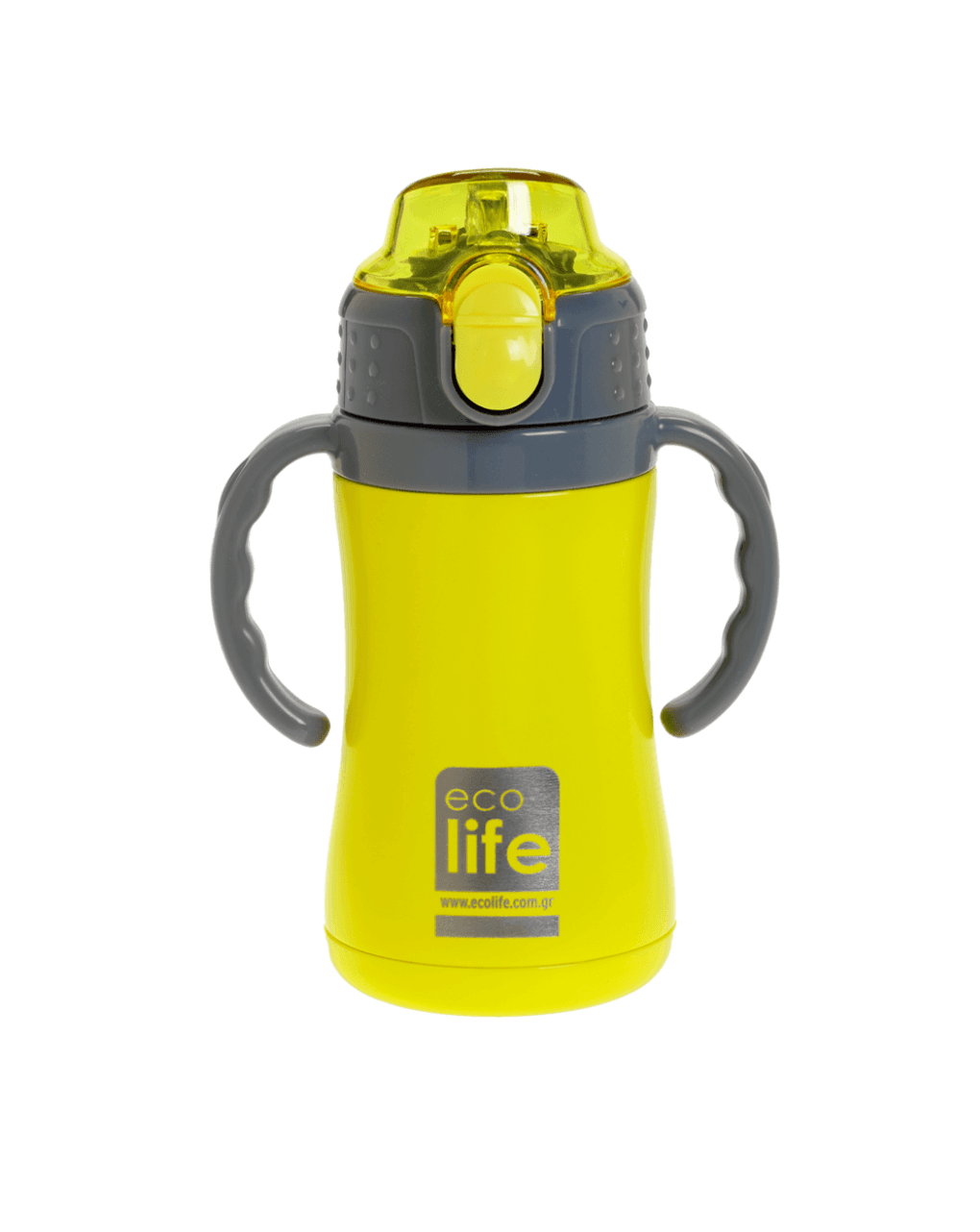 Ecolife ανοξείδωτο παγούρι kids thermos 300ml yellow 33-bo-2998 - Ecolife