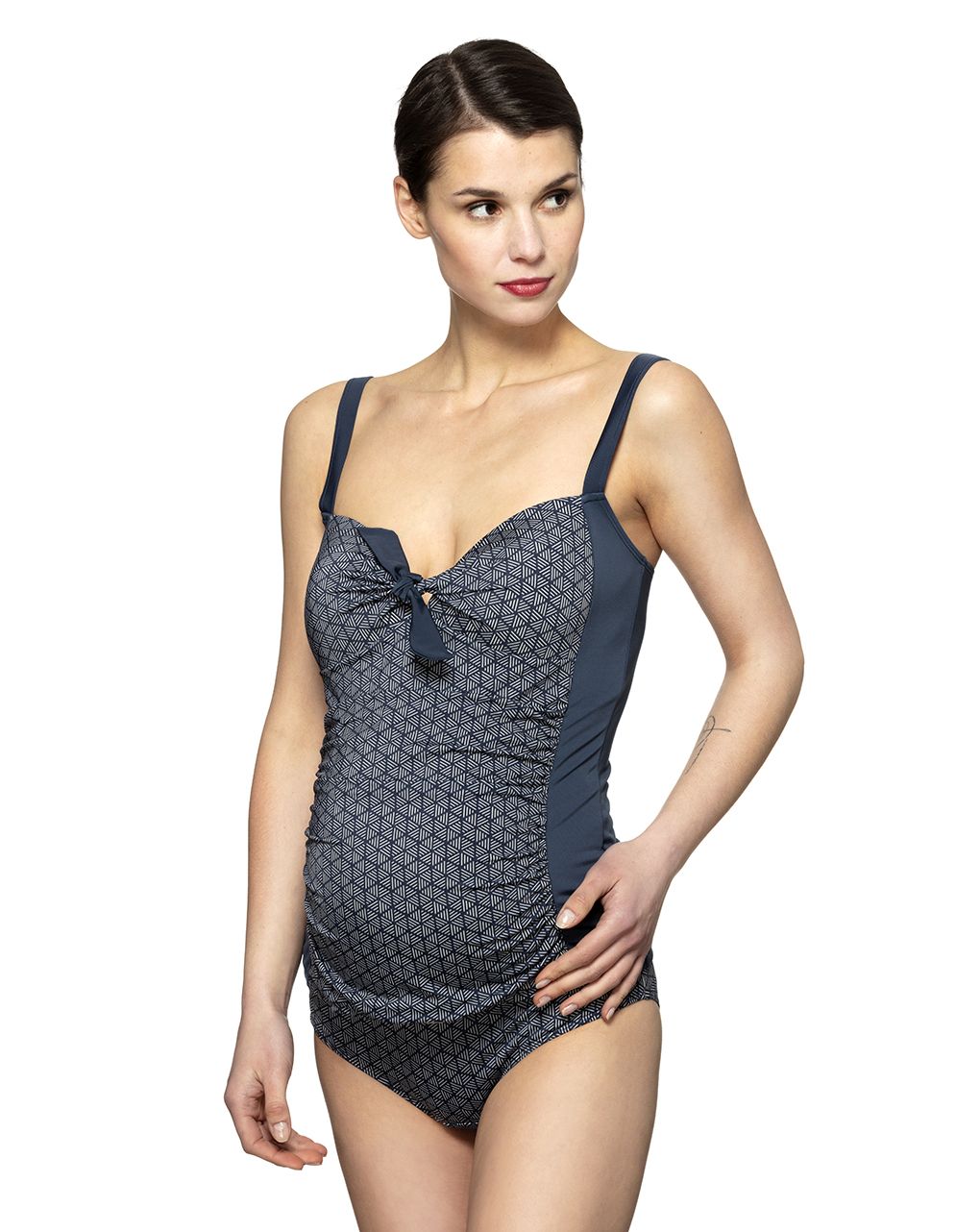 γυναικείο tankini με γεωμετρικά σχέδια