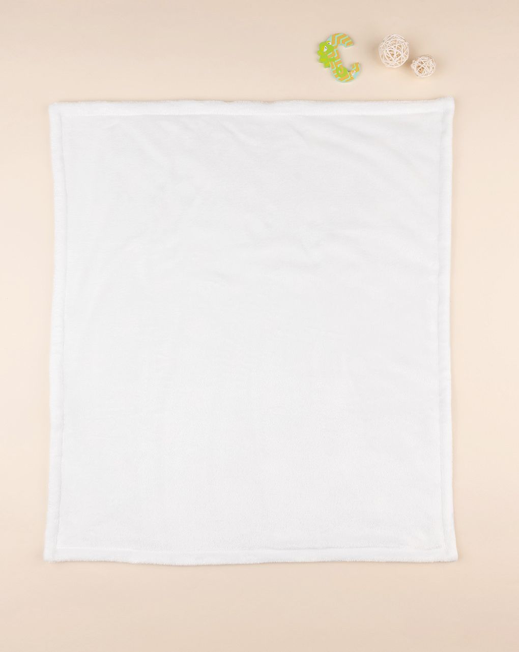 χειμερινή κουβέρτα γαλάζια με αρκουδάκια για λίκνο/πορτ-μπεμπέ για αγόρι - Prénatal