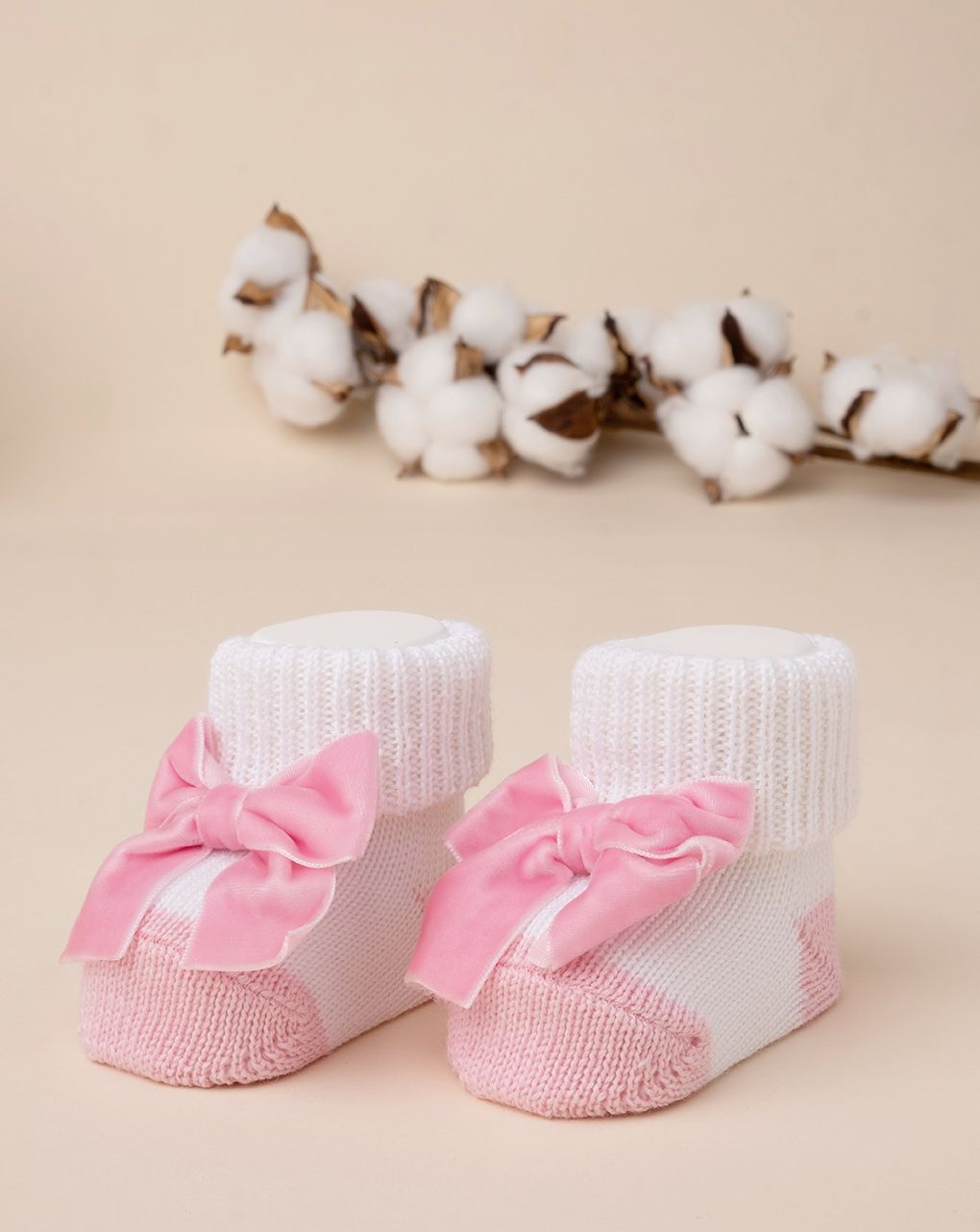 βρεφικά παπουτσάκια αγκαλιάς πλεκτά για κορίτσι - Prénatal