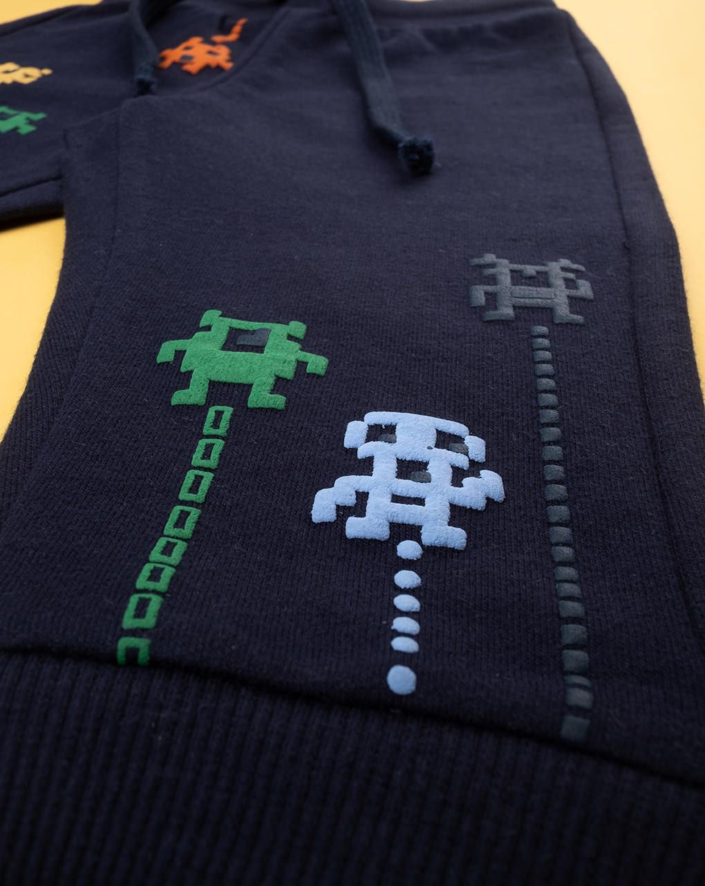 βρεφικό παντελόνι φόρμας μπλε με βιντεοπαιχνίδια για αγόρι - Prénatal