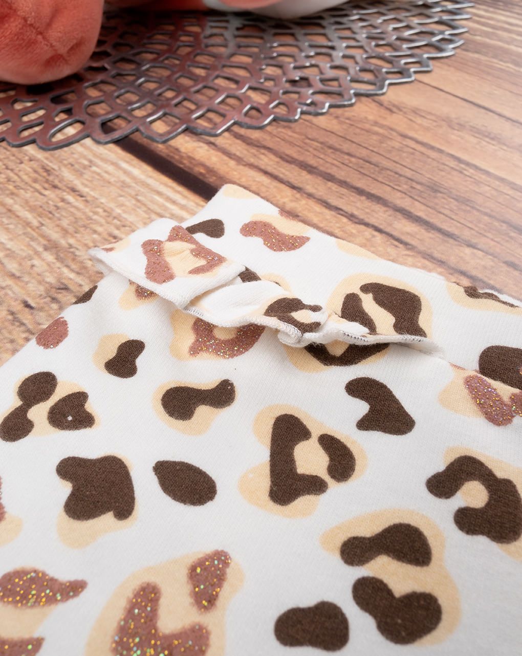 παιδικό κολάν κρεμ animal print για κορίτσι 697344 - Prénatal