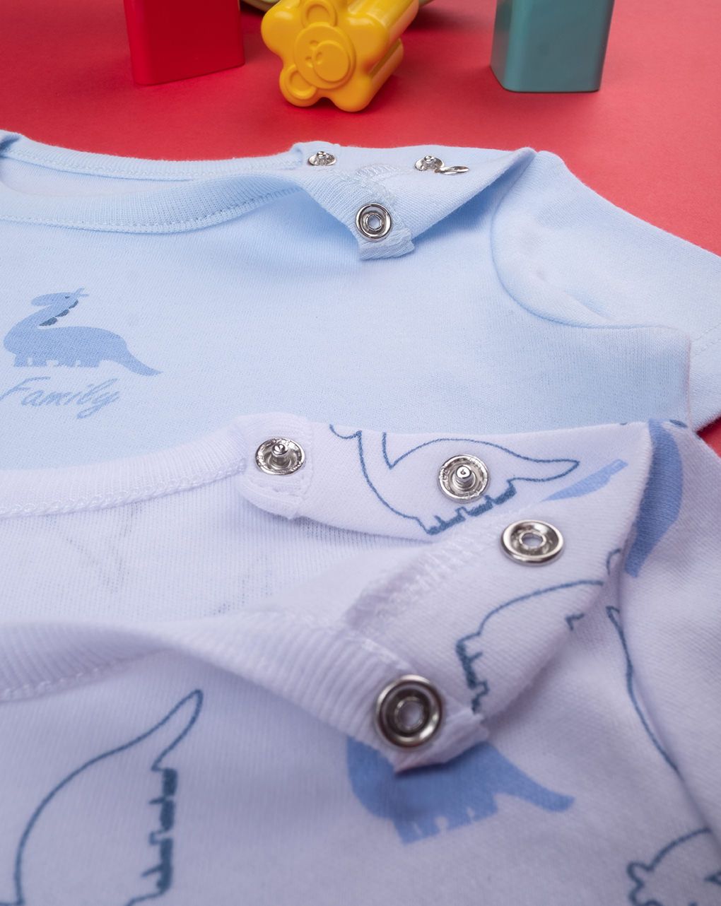 βρεφικά κορμάκια με δεινόσαυρους πακέτο x2 για αγόρι - Prénatal