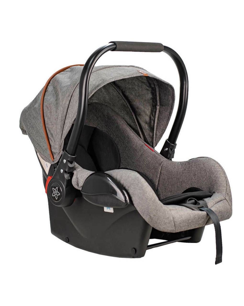 Bebe stars κάθισμα αυτοκινήτου baby plus (0-13kg) grey 007-188 - Bebe Stars