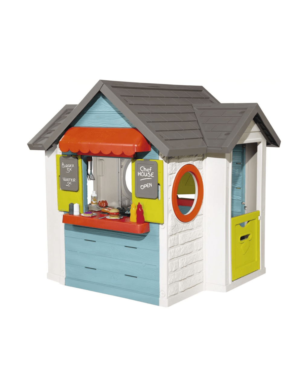 Smoby σπιτάκι κήπου chef house 124x132x135cm. - Smoby