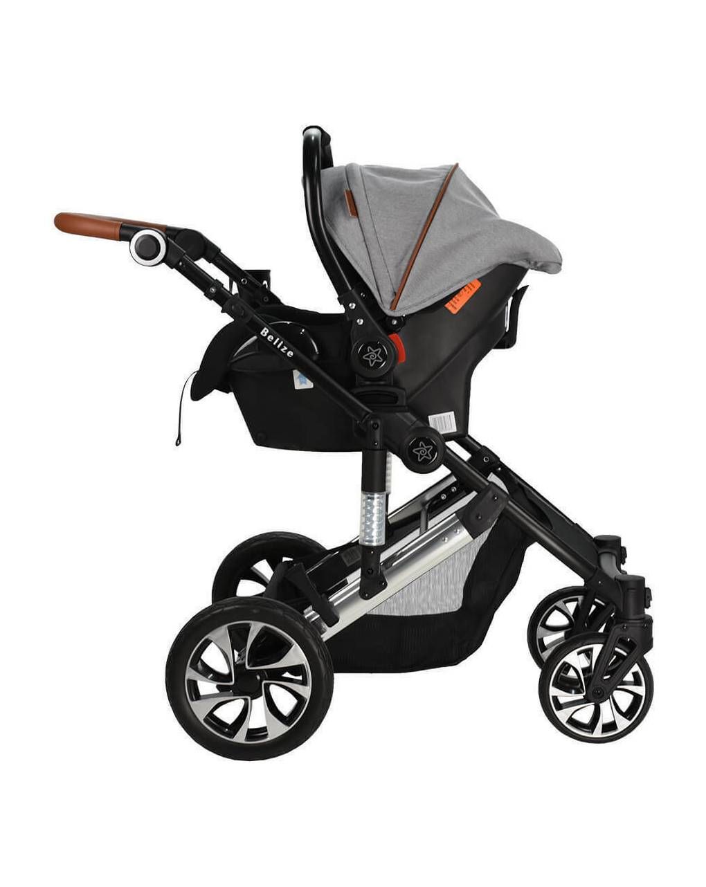 Bebe stars σύστημα μεταφοράς 3 in 1 βelize moon grey - Bebe Stars