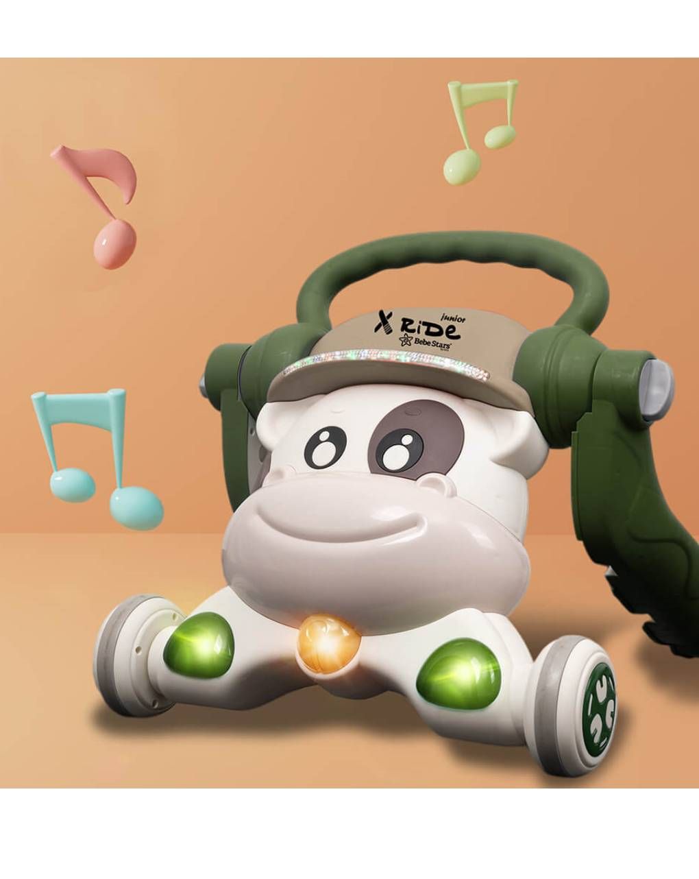 Bebe stars στράτα - scooter x-ride 3 in1 beige - Bebe Stars