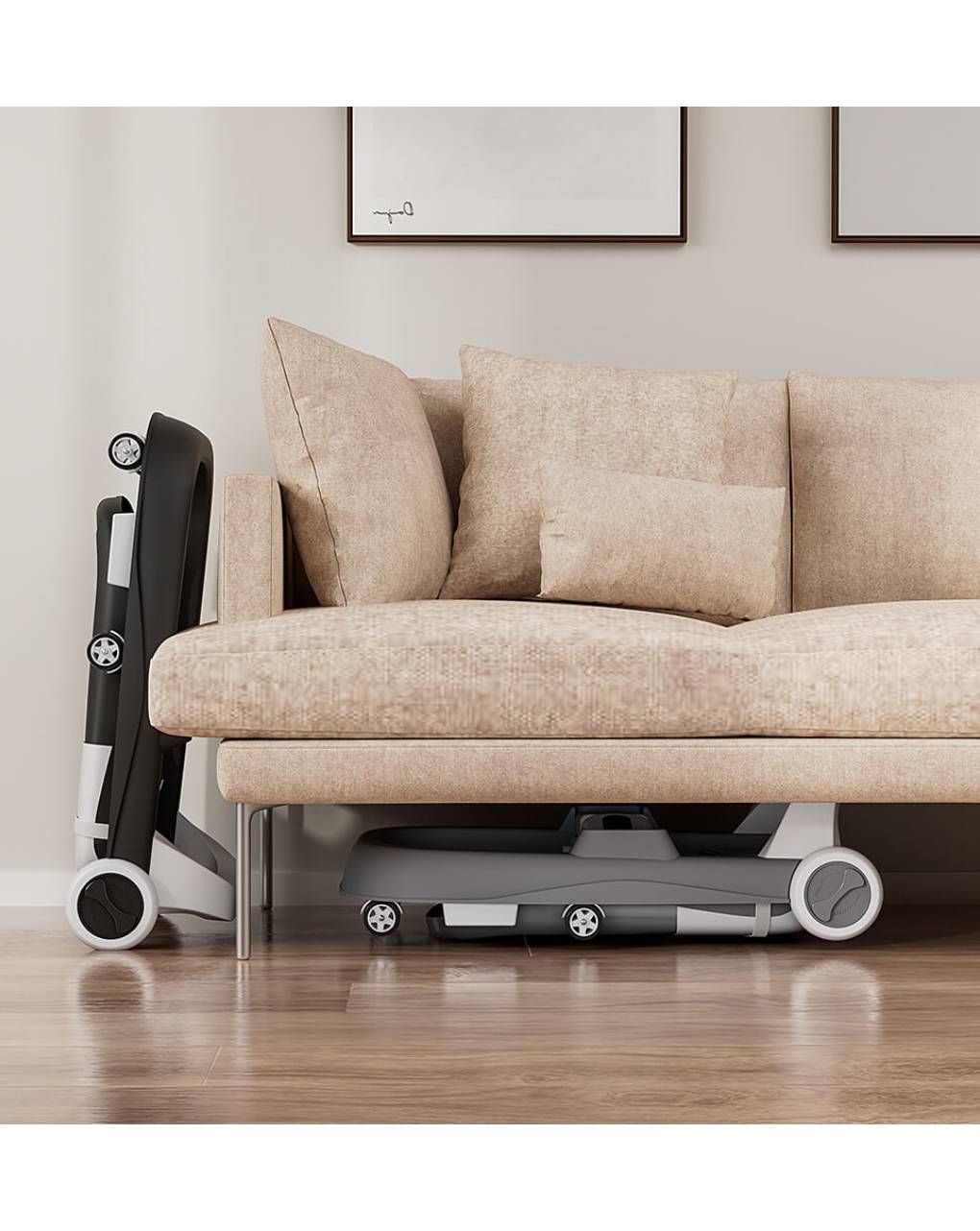 Bebe stars στράτα robot 2in1 grey - Bebe Stars