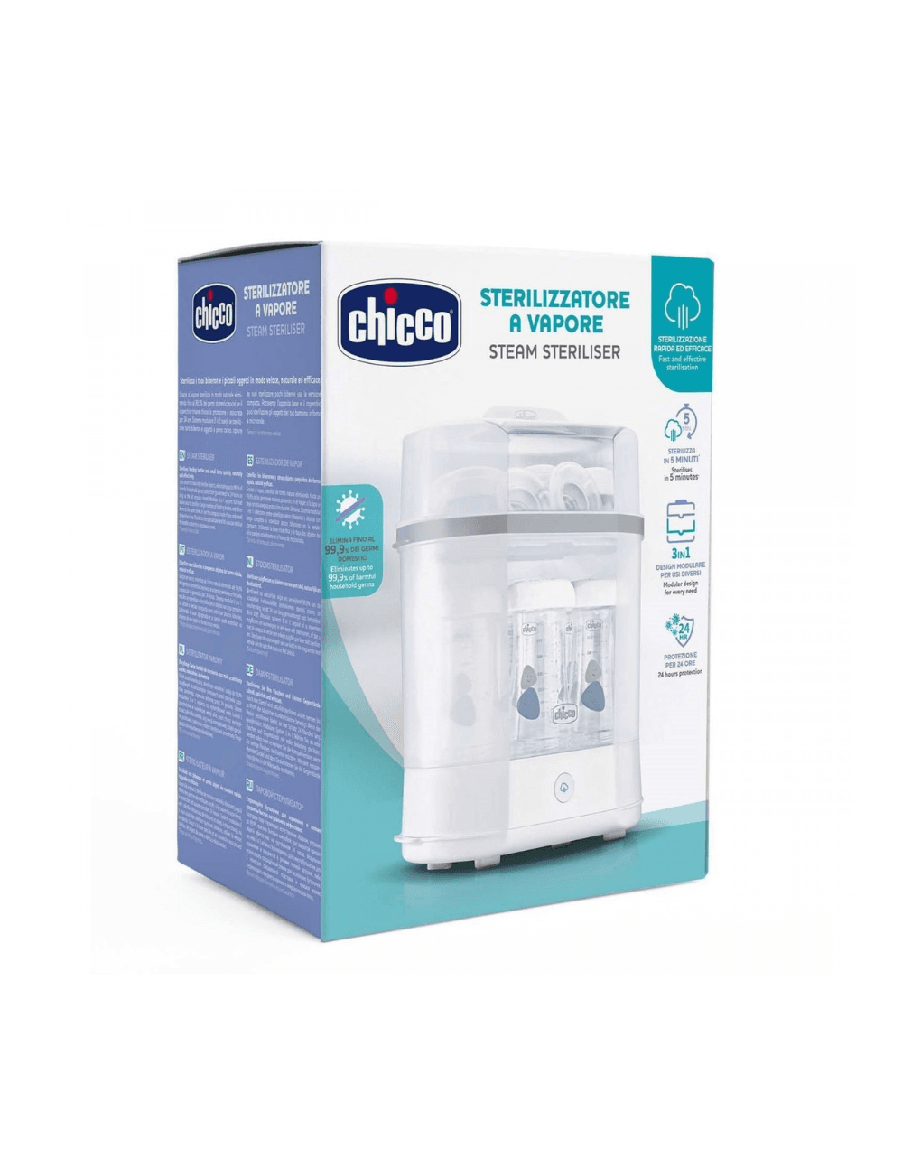 Chicco ηλεκτρικός αποστειρωτής 3 σε 1 - Chicco