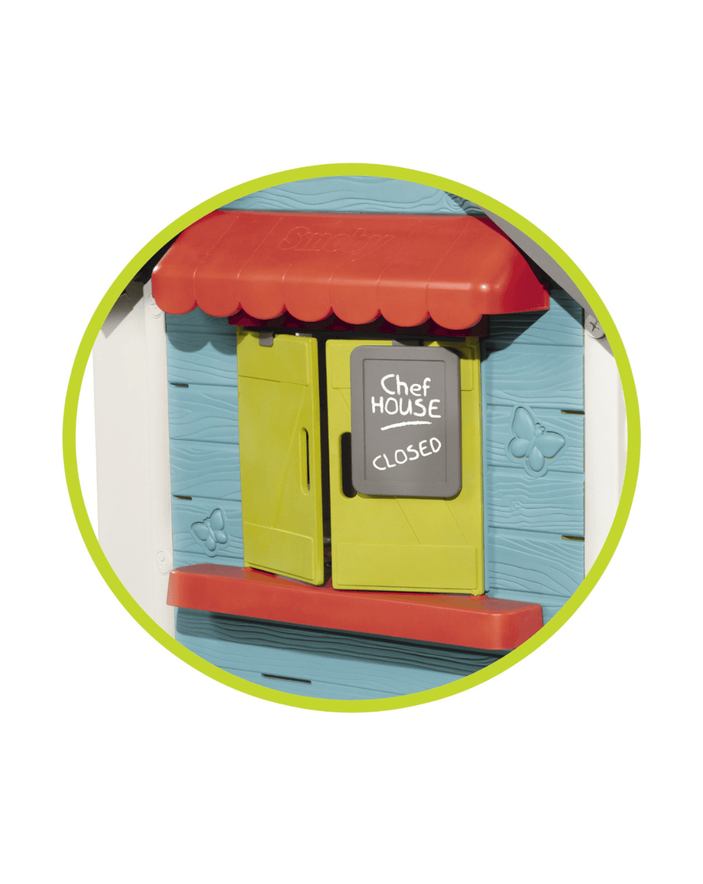 Smoby σπιτάκι κήπου chef house 124x132x135cm. - Smoby