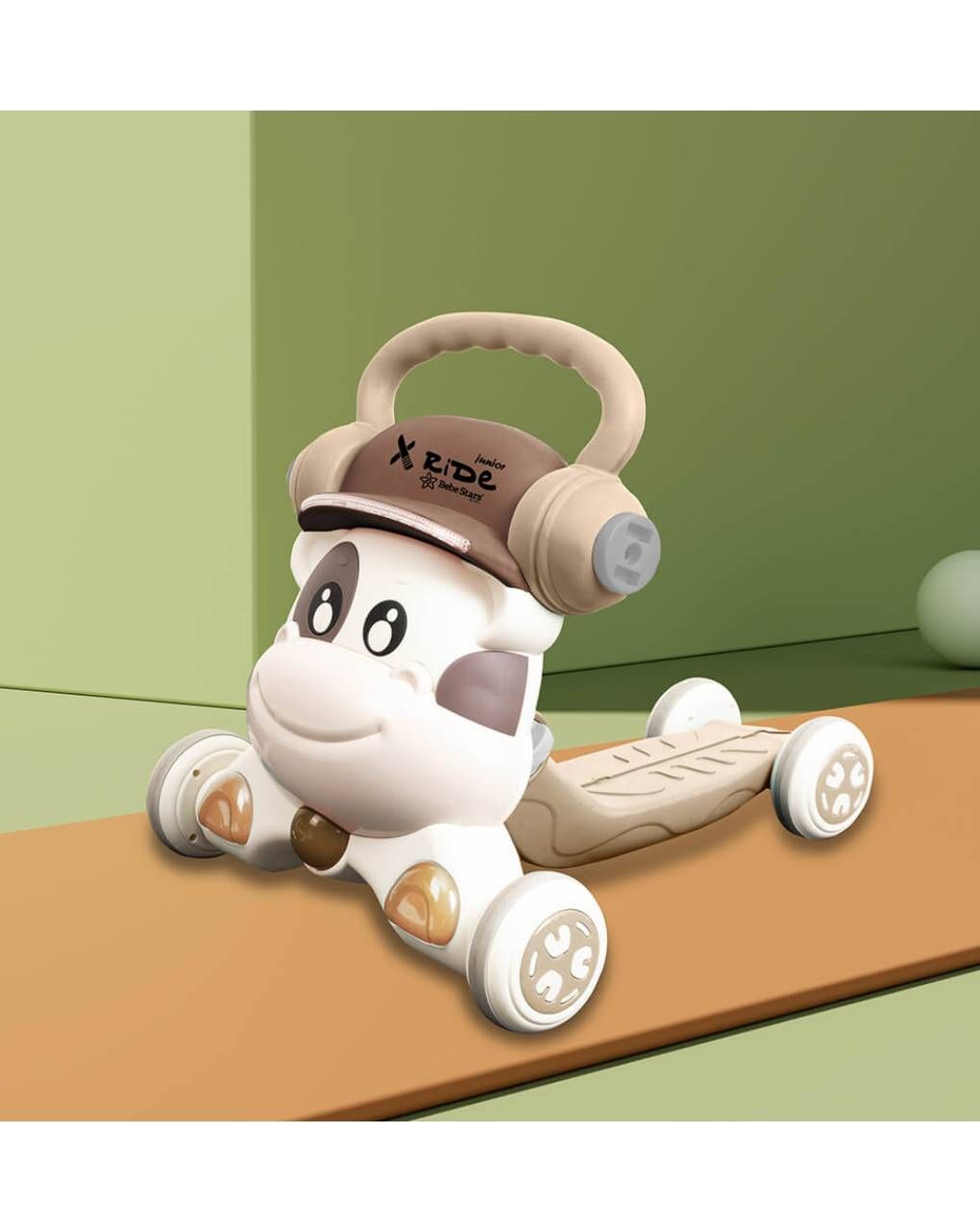 Bebe stars στράτα - scooter x-ride 3 in1 beige - Bebe Stars