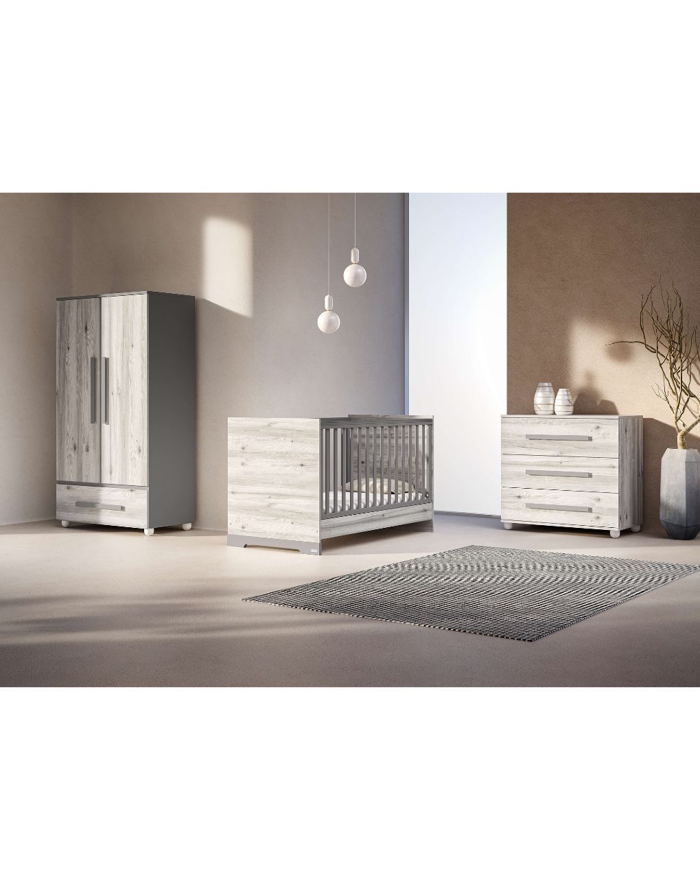 Casababy βρεφικό κρεβάτι μετατρεπόμενο σε προεφηβικό alaska 590262 - CASABABY