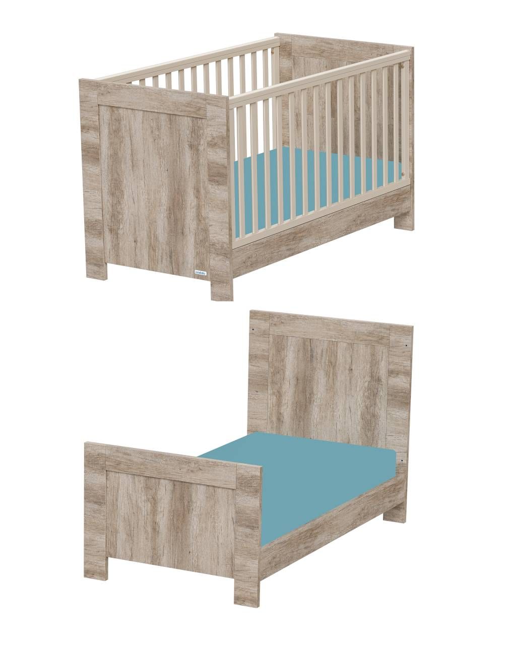 Casababy βρεφικό κρεβάτι μετατρεπόμενο σε προεφηβικό forest 590259 - CASABABY