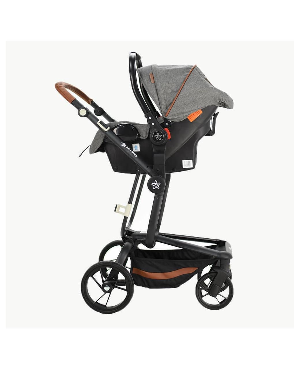 Bebe stars σύστημα μεταφοράς torro 3 in 1 grey - Bebe Stars