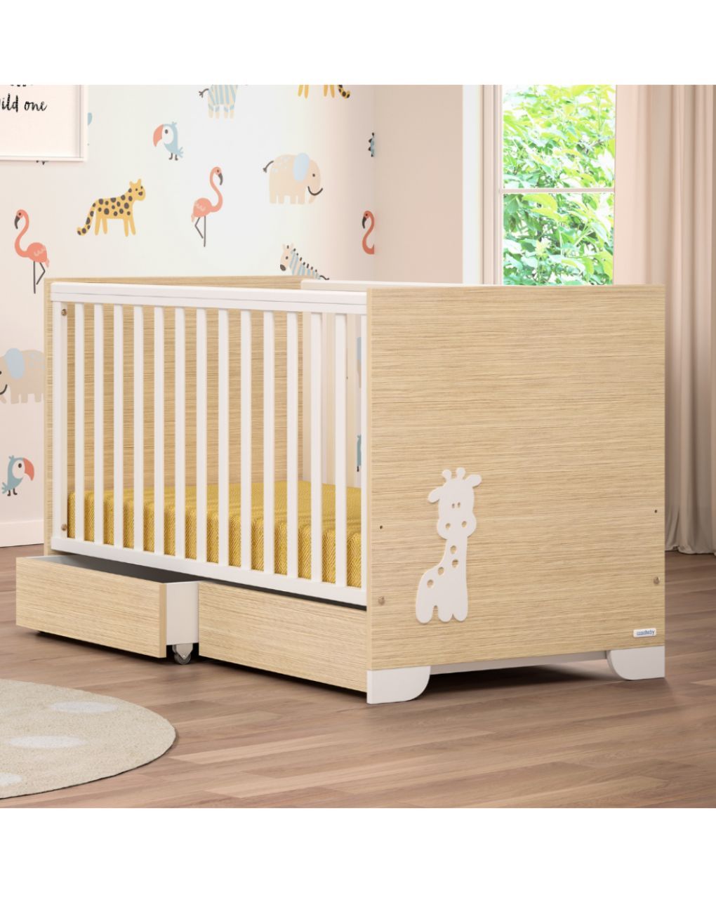 Casababy giraffe σετ συρτάρια τροχήλατα 590272 - CASABABY