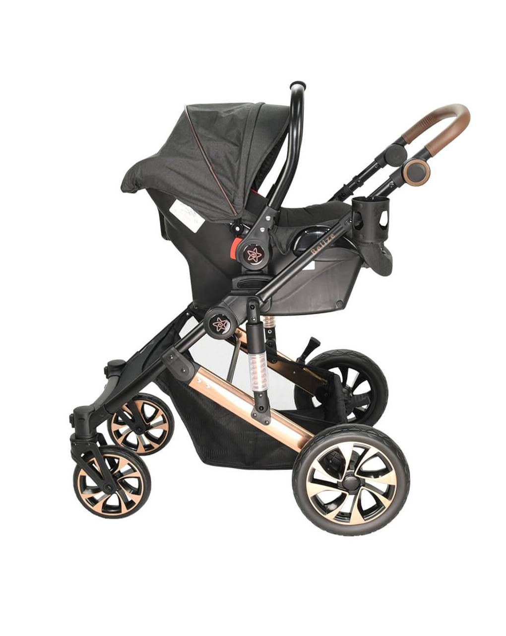 Bebe stars σύστημα μεταφοράς 3 in 1 belize graphite 390t-188 - Bebe Stars
