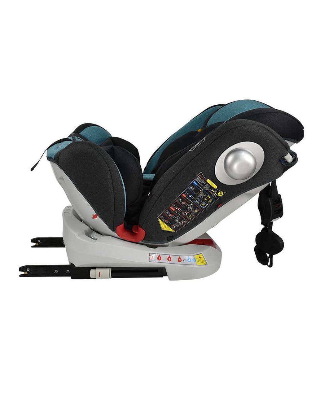 Bebe stars κάθισμα αυτοκινήτου macan 360° με isofix petrol 0-36kg - Bebe Stars