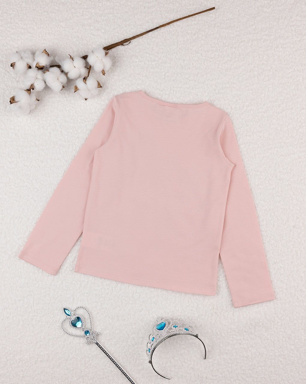 παιδική μπλούζα λευκή με την ωραία κοιμωμένη για κορίτσι - Prénatal