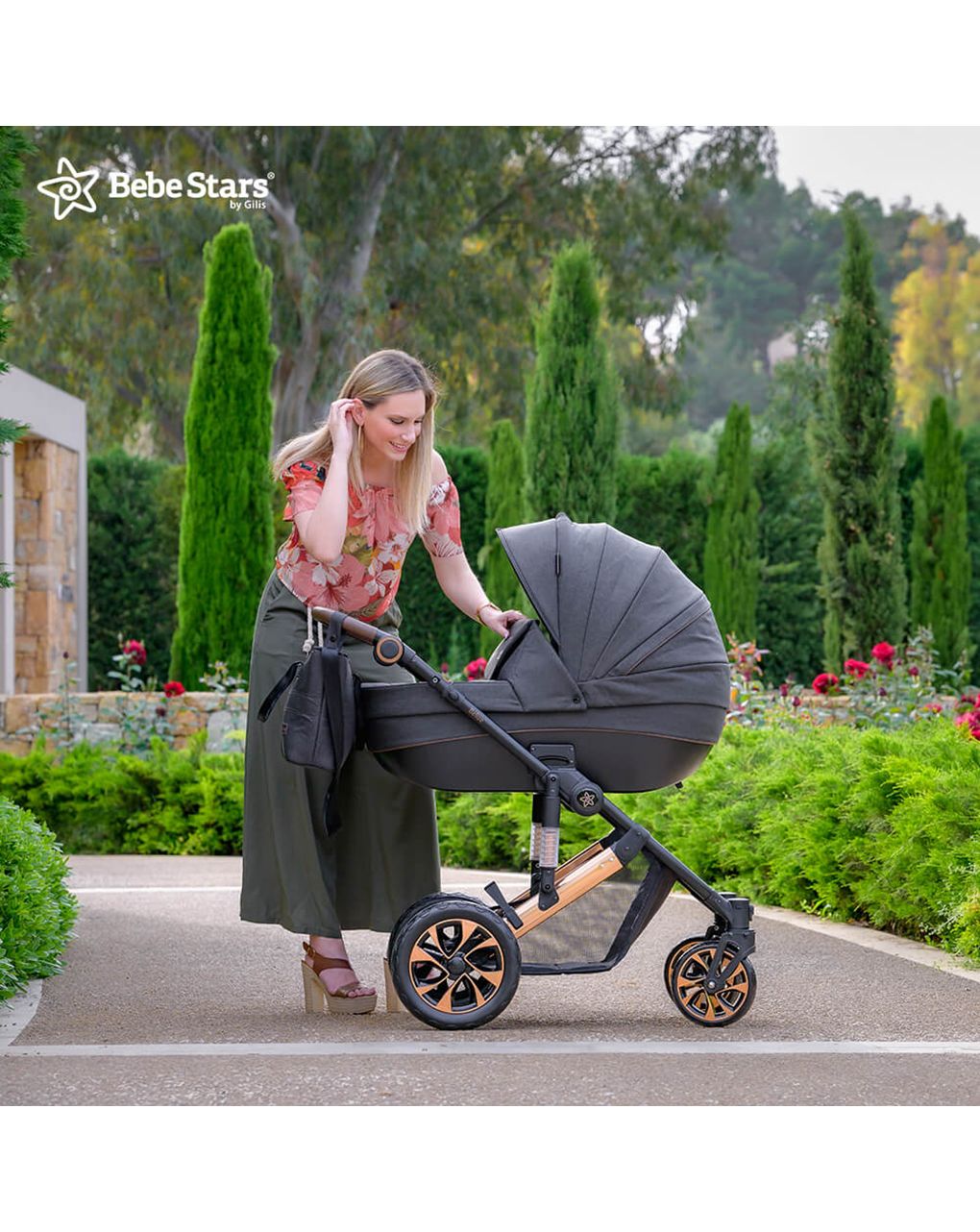 Bebe stars σύστημα μεταφοράς 3 in 1 belize graphite 390t-188 - Bebe Stars