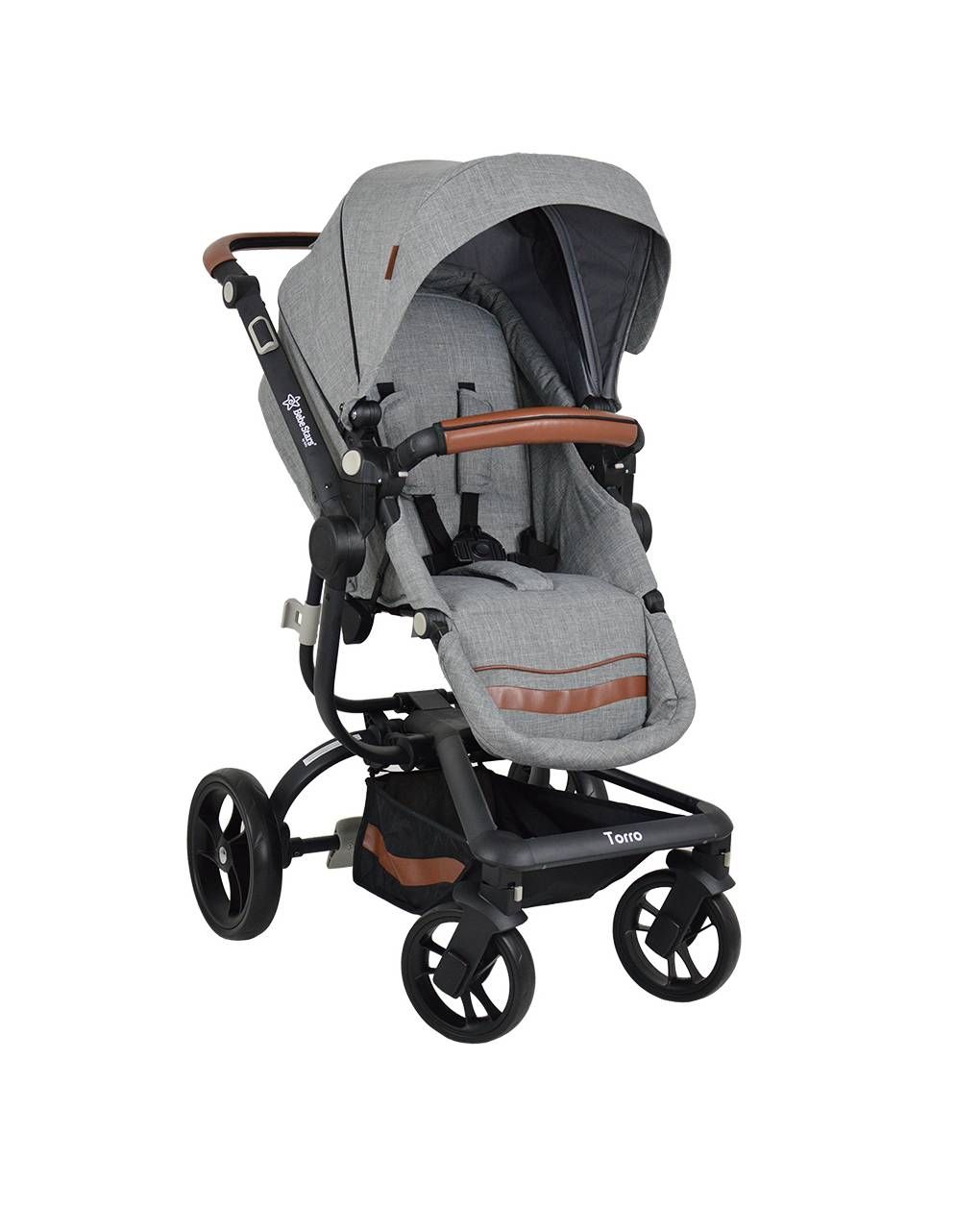 Bebe stars σύστημα μεταφοράς torro 3 in 1 grey - Bebe Stars