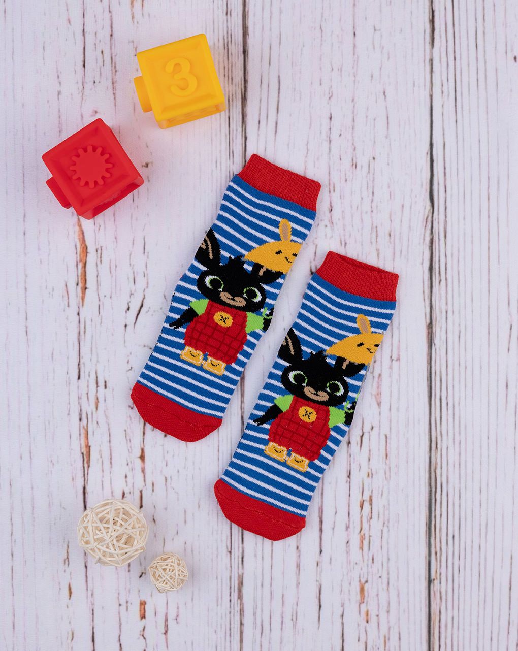 βρεφικά αντιολισθητικά καλτσάκια με το bing για αγόρι - Prénatal