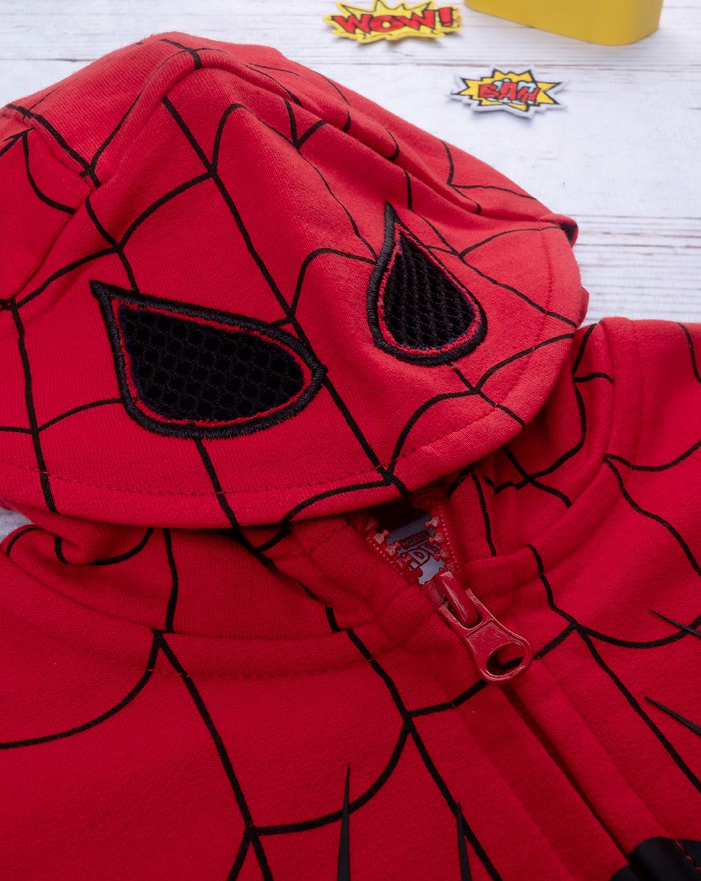 παιδικό σετ ζακέτα και φόρμα με το spiderman για αγόρι - Prénatal