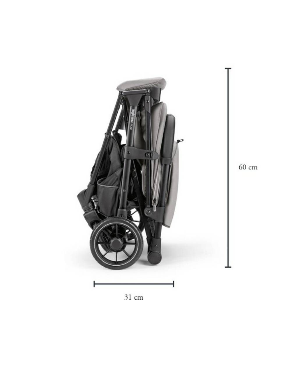 Inglesina καρότσι περιπάτου now nero/snap grey - Inglesina