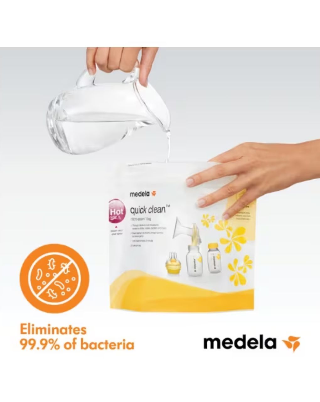 Medela quick clean™ σακουλάκια αποστείρωσης μικροκυμάτων 5τμχ - Medela