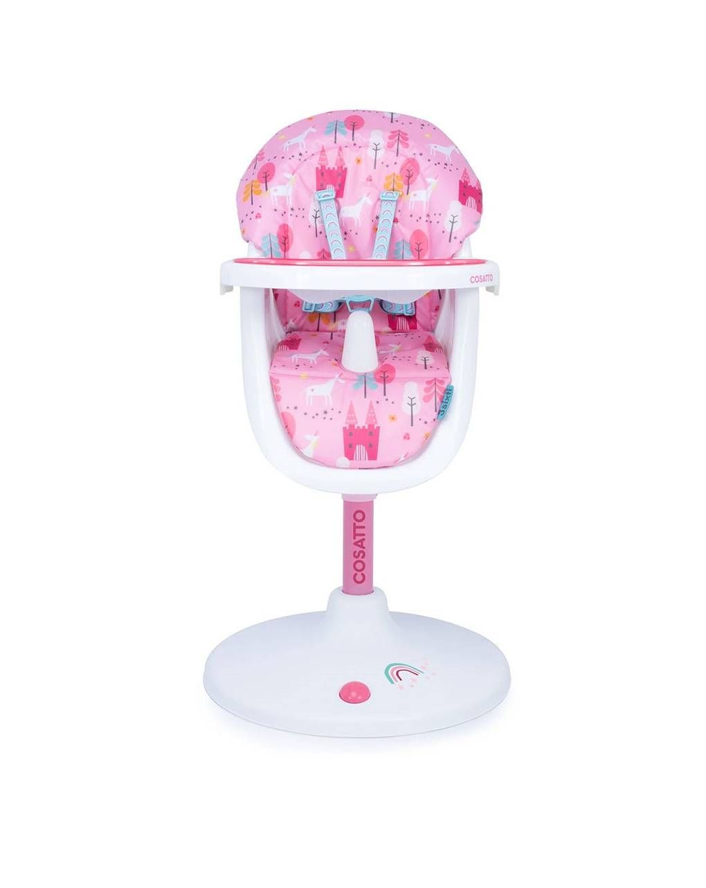 Cosatto περιστρεφόμενο καρεκλάκι φαγητού unicorn land - cosatto
