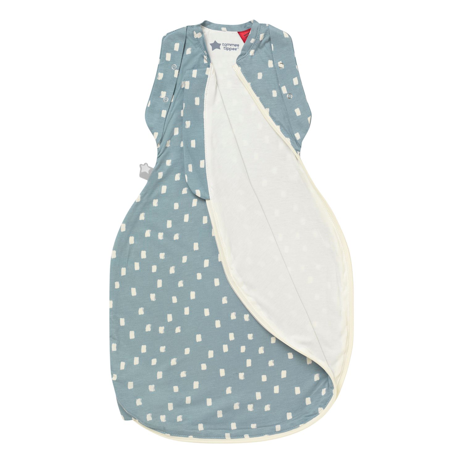 Gro υπνόσακος swaddle bag φθινοπωρινός/ανοιξιάτικος 1.0 tog navy speck 3-6 μηνών - The Gro Company