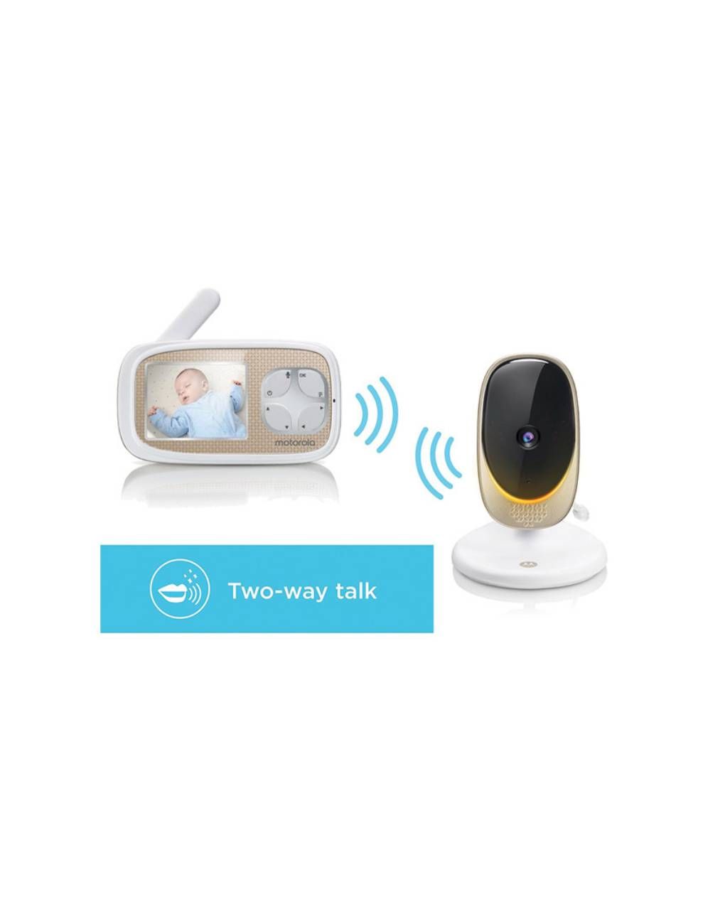 Motorola ενδοεπικοινωνία μωρού με κάμερα & ήχο "comfort 40" 2.8" - Motorola