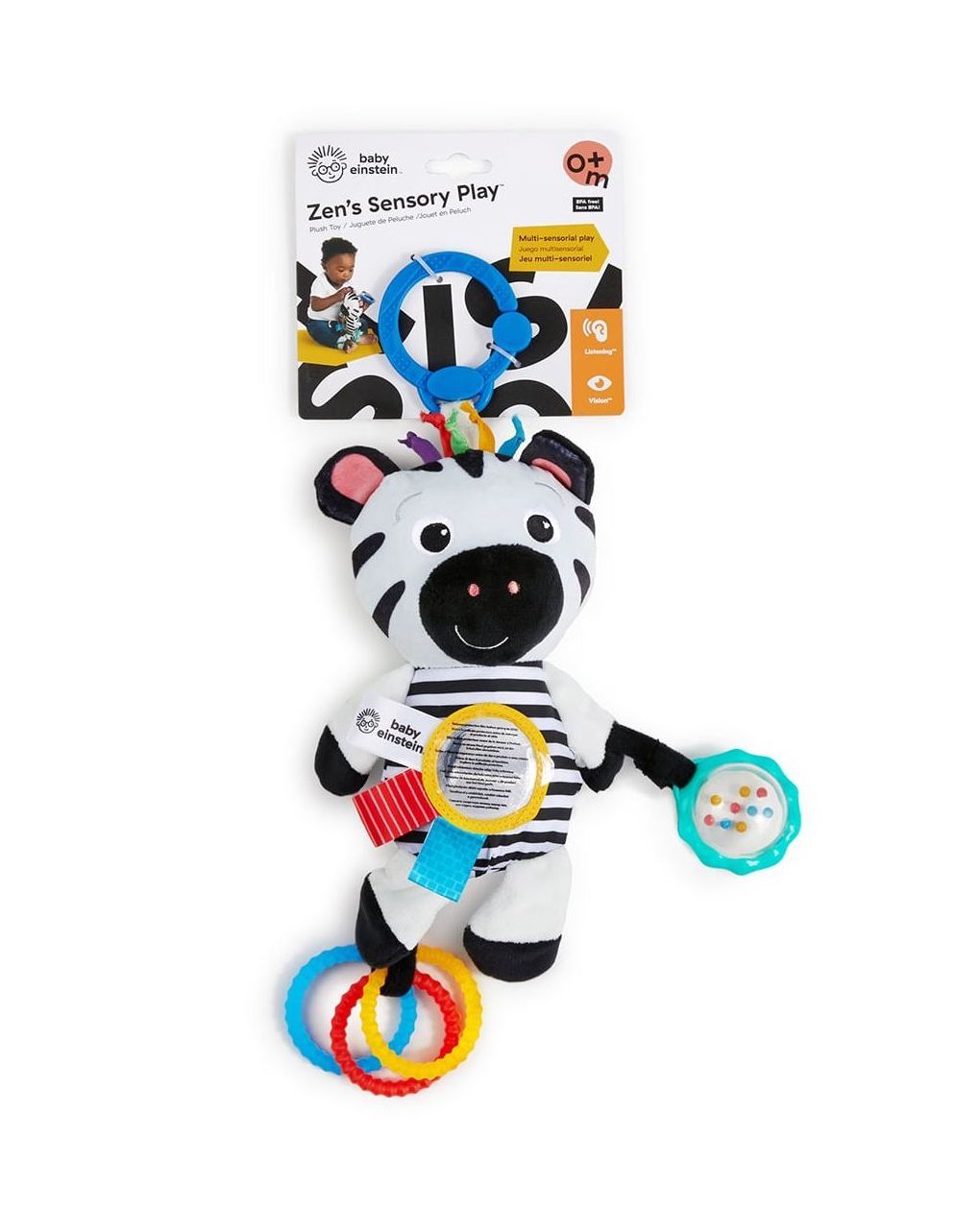 Baby einstein παιχνίδι zen's sensory play™ plush toy 03-1414342-01 - KIDS II