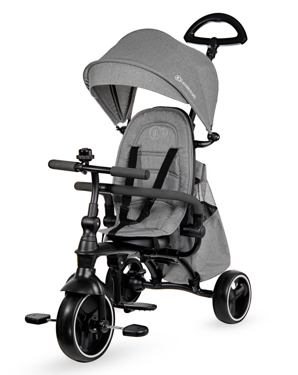 Kinderkraft τρίκυκλο ποδήλατο jazz grey kkrjazzgry0000 - Kinderkraft