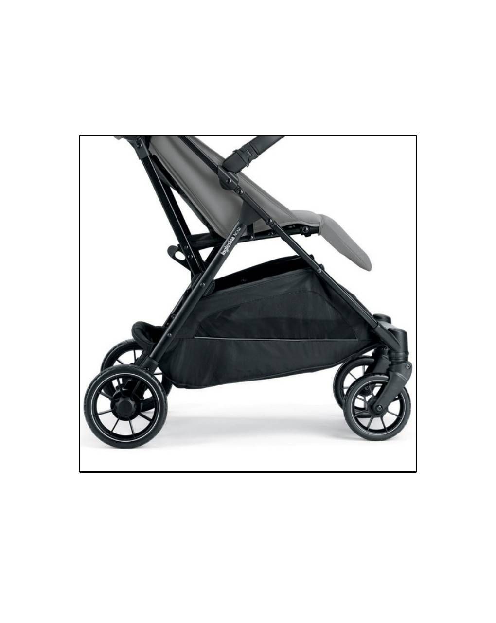 Inglesina καρότσι περιπάτου now nero/snap grey - Inglesina