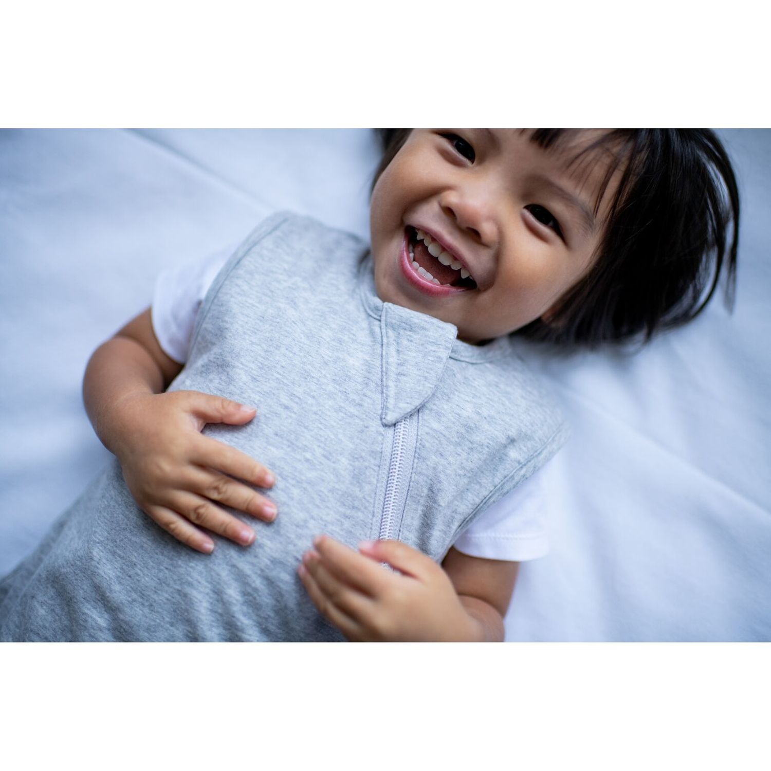 Gro υπνόσακος sleepbag χειμερινός 2.5 tog sky grey marl 18-36 μηνών - The Gro Company