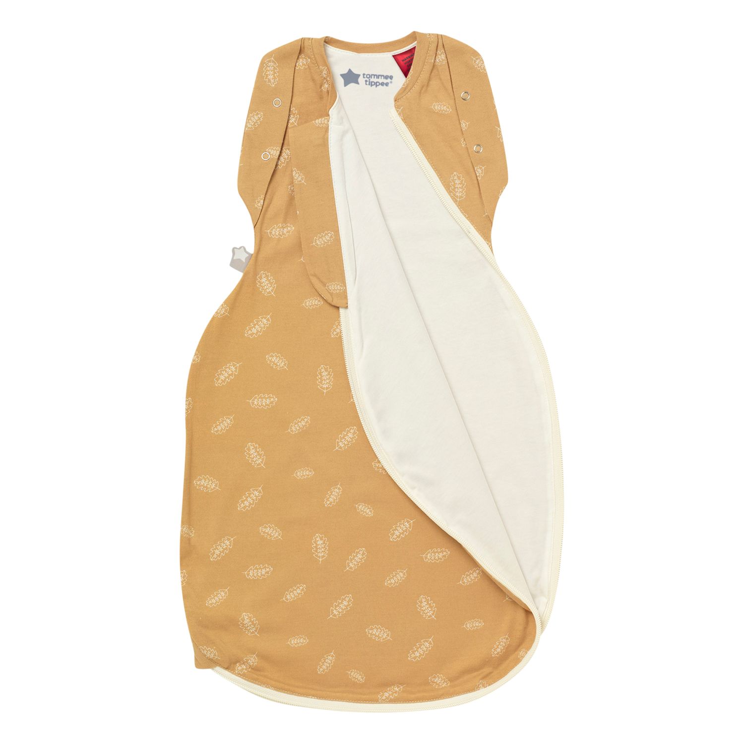 Gro υπνόσακος swaddle bag χειμερινός 2.5  tog ochre leaf 0-3 μηνών - The Gro Company