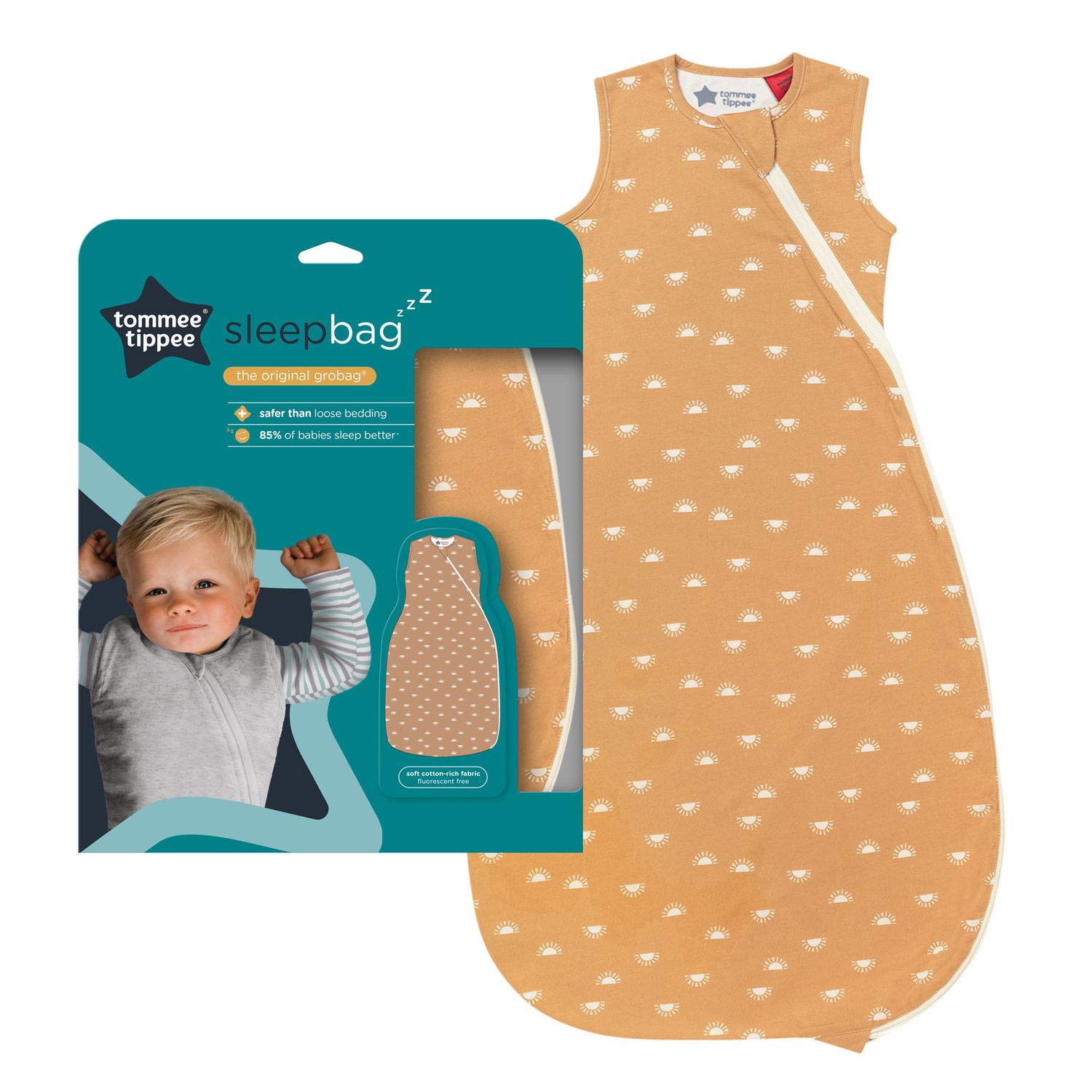 Gro υπνόσακος sleepbag φθινοπωρινός/ανοιξιάτικος 1.0 tog sunshine rays 6-18 μηνών - The Gro Company