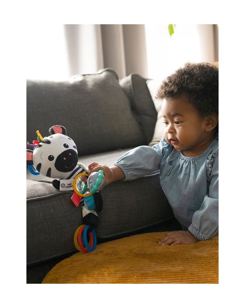Baby einstein παιχνίδι zen's sensory play™ plush toy 03-1414342-01 - KIDS II