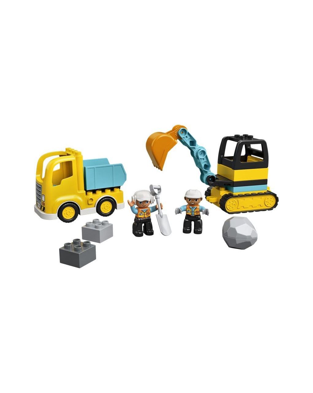 Lego duplo φορτηγό & ερπυστριοφόρος εκσκαφέας 10931 - Lego, LEGO Duplo