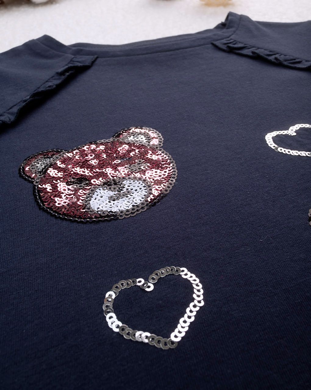 παιδική μπλούζα μπλε με αρκουδάκια για κορίτσι - Prénatal