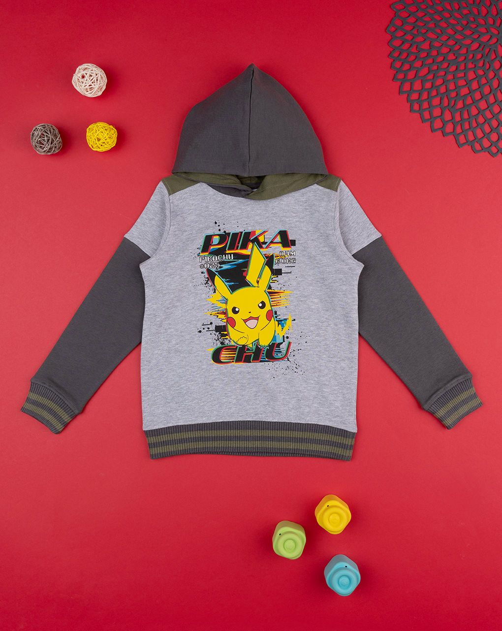 παιδική μπλούζα φούτερ με pokémon για αγόρι - Prénatal