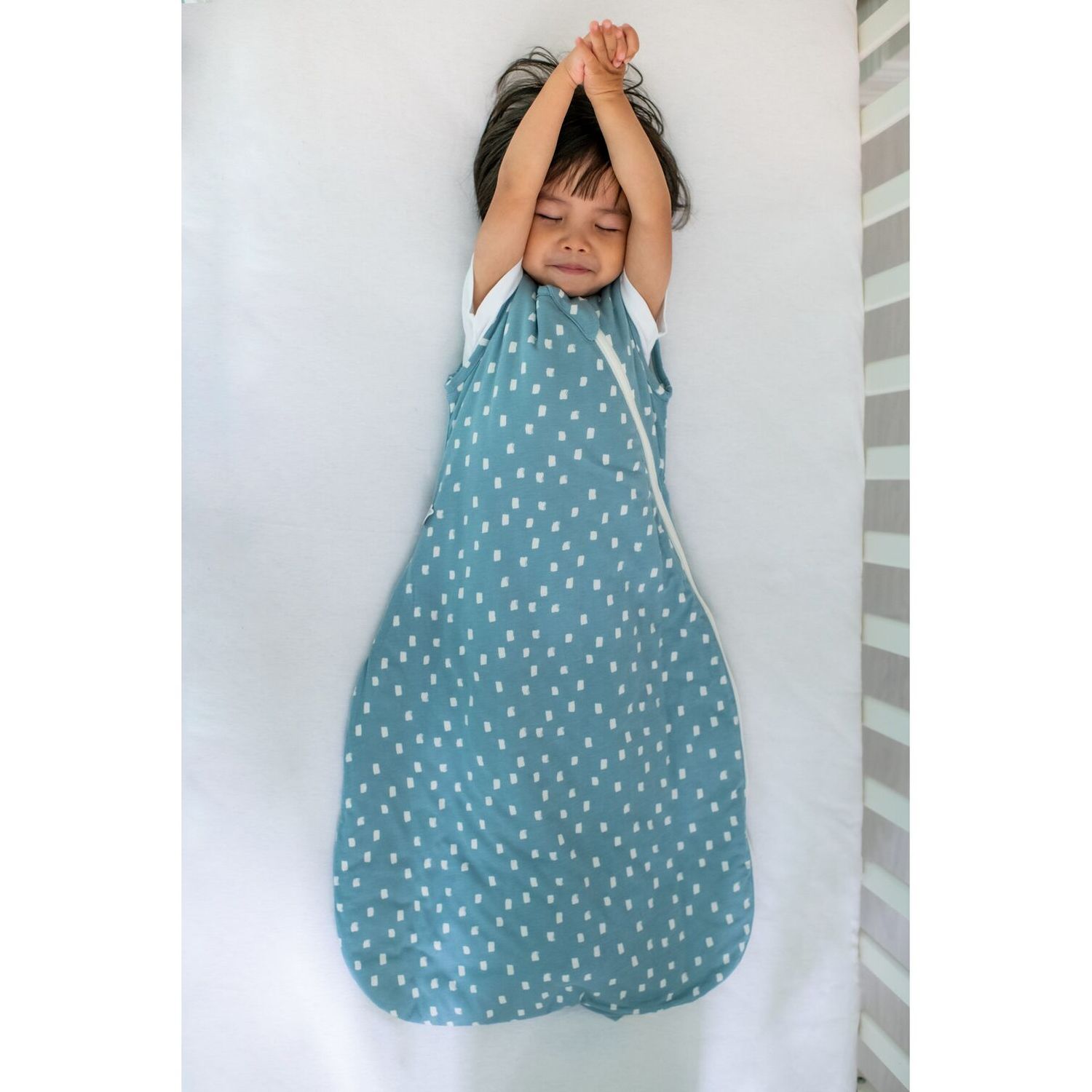 Gro υπνόσακος sleepbag φθινοπωρινός/ανοιξιάτικος 1.0 tog navy speck 6-18 μηνών - The Gro Company