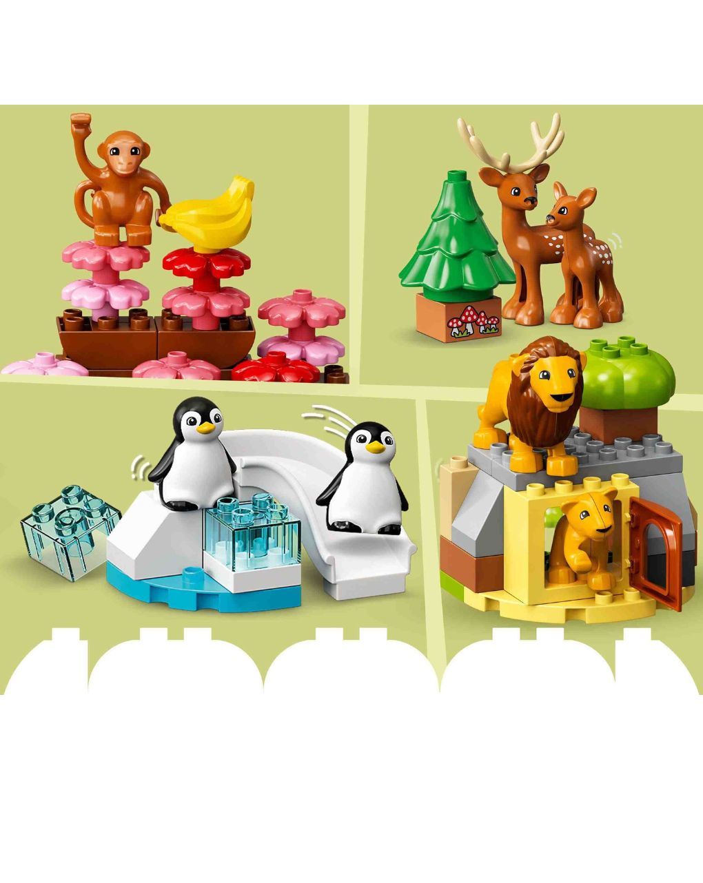 Lego duplo ζώα του κόσμου με playmat 10975 - LEGO, LEGO Duplo