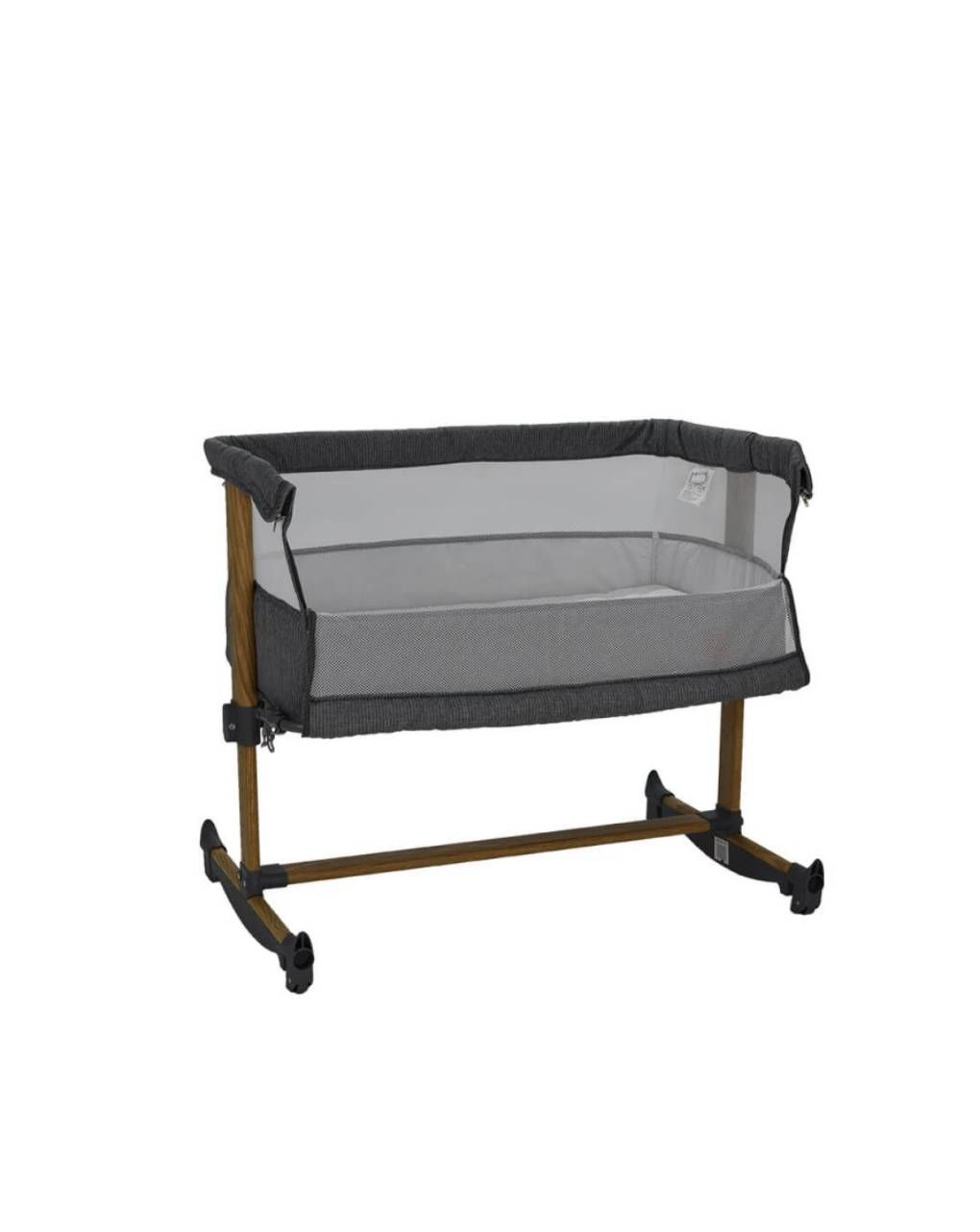 Bebe stars λίκνο side to mom 2 in 1 grey - Bebe Stars