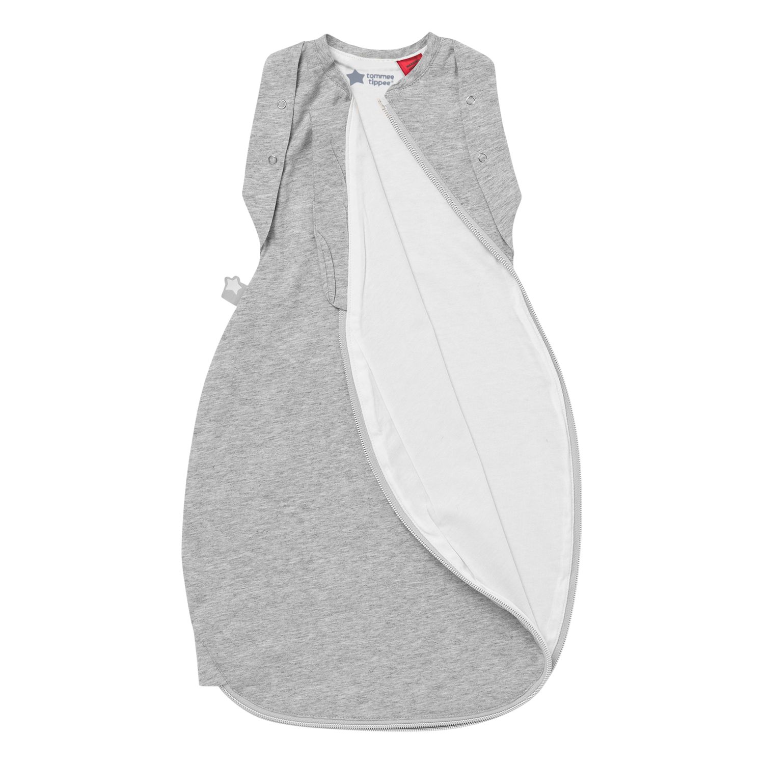 Gro υπνόσακος swaddle bag φθινοπωρινός/ανοιξιάτικος 1.0 tog grey marl 3-6 μηνών - The Gro Company
