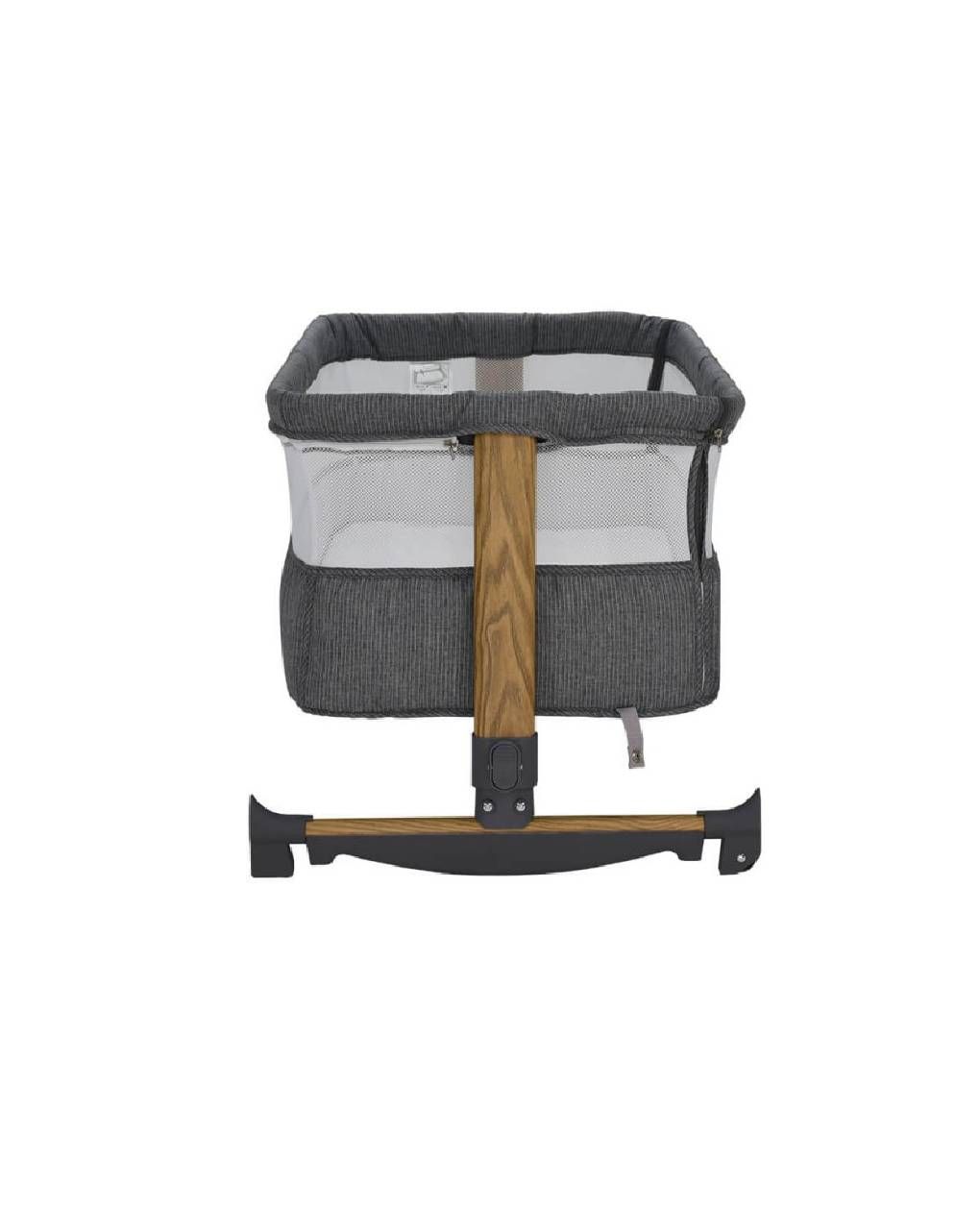 Bebe stars λίκνο side to mom 2 in 1 grey - Bebe Stars