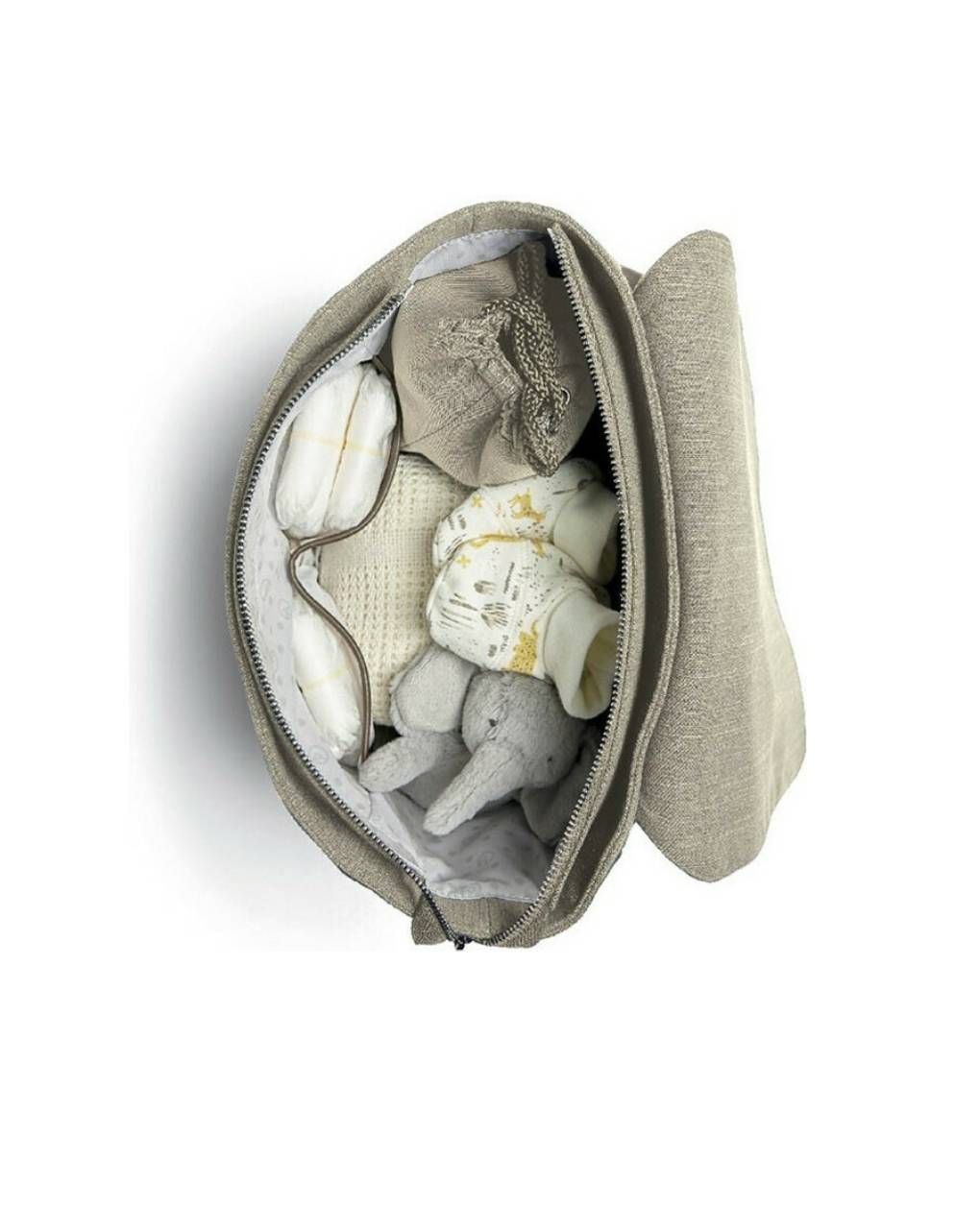 Mamas & papas τσάντα-αλλαξιέρα πλάτης strada μπεζ - Mamas & Papas